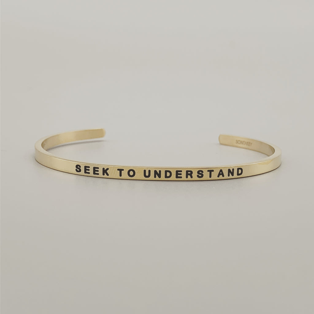 Seek To Understand