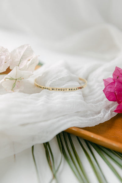 I Can Feel Without Reacting